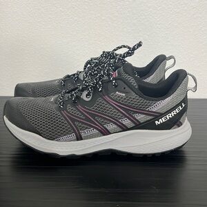 Merrell Bravada 2 Breeze Black Purple Sneaker Hiking Shoe Women’s Size 8.5